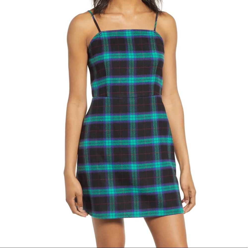 NWT BP Plaid Dress